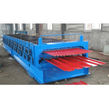 Color Steel Trapezoidal Roofing Sheet Roll Forming Machine